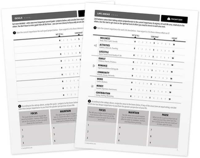 Prioritizer Printable